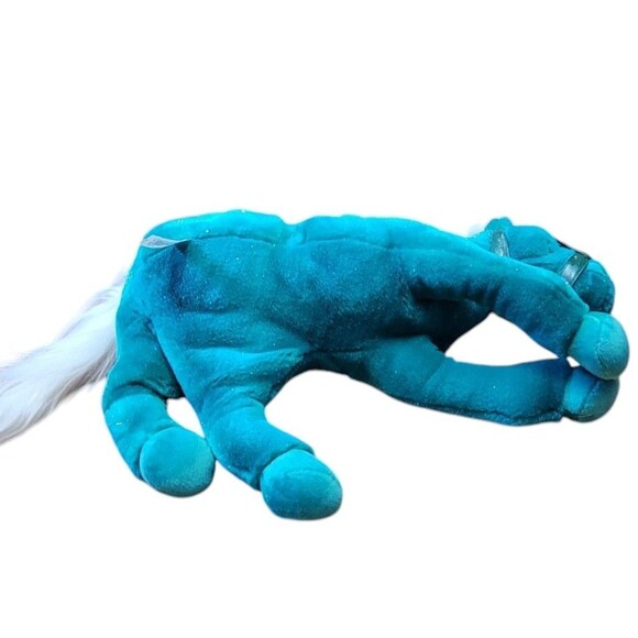 Vintage Commonwealth Emerald Green Plush Horse 18" Animal Alley With Tag 2000 - Picture 10 of 10